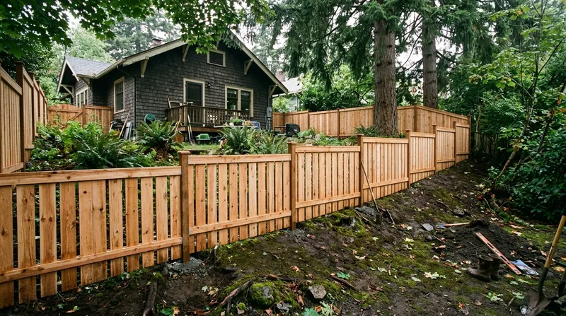 Wood & Privacy Fence Installation Seattle