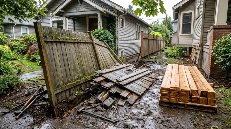 Fence Replacement & Removal Seattle