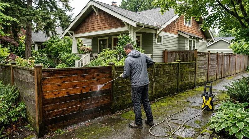 Fence Staining & Restoration Seattle