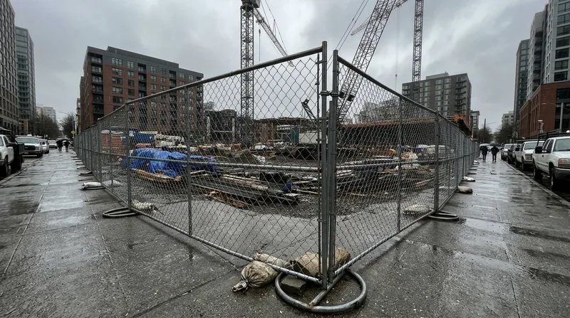 Commercial & Temporary Fencing Seattle